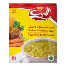 سوپ اليت مرغ ورميشل65گ12ع